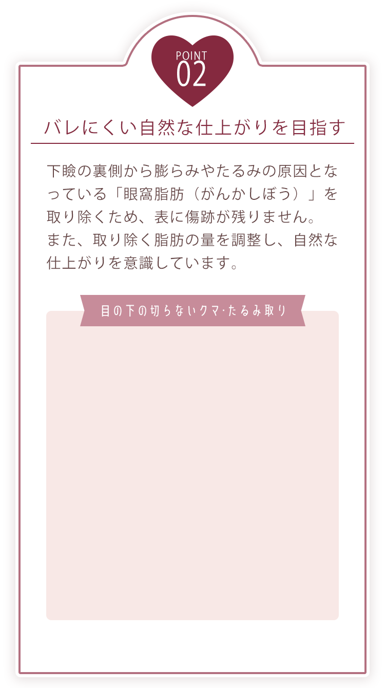 POINT03 業界最大手ならではの「圧倒的な症例数」