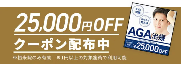 25,000円OFFクーポン配布中