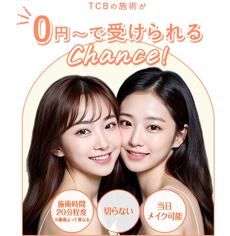 無料で受けられるChance