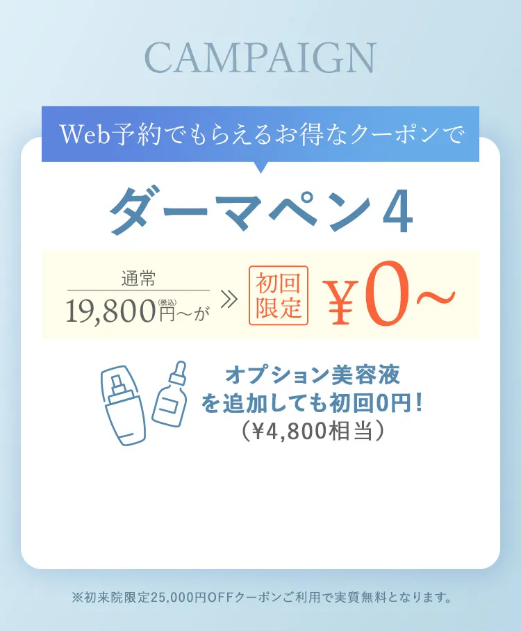 初めての！肌悩み卒業キャンペーン