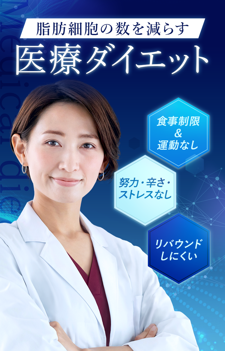 リバウンドしない医療ダイエット