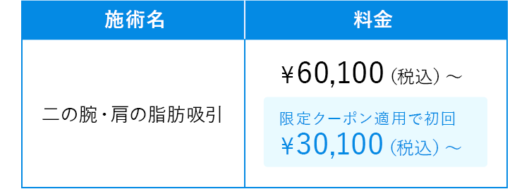料金：TCB式小顔脂肪吸引