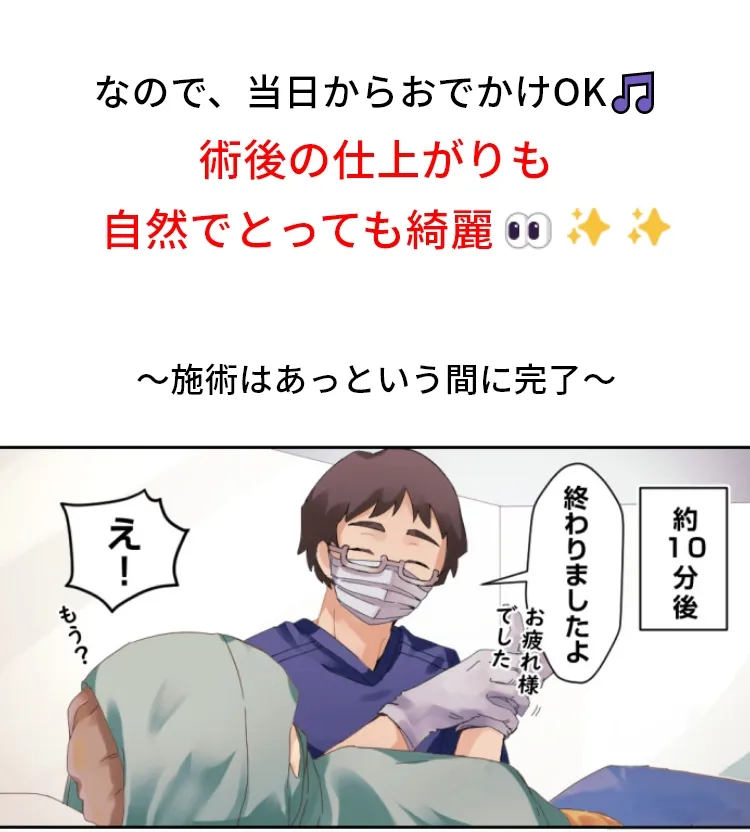 切らない目の下のクマ取りの記事