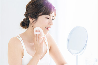 翌日からメイクOK