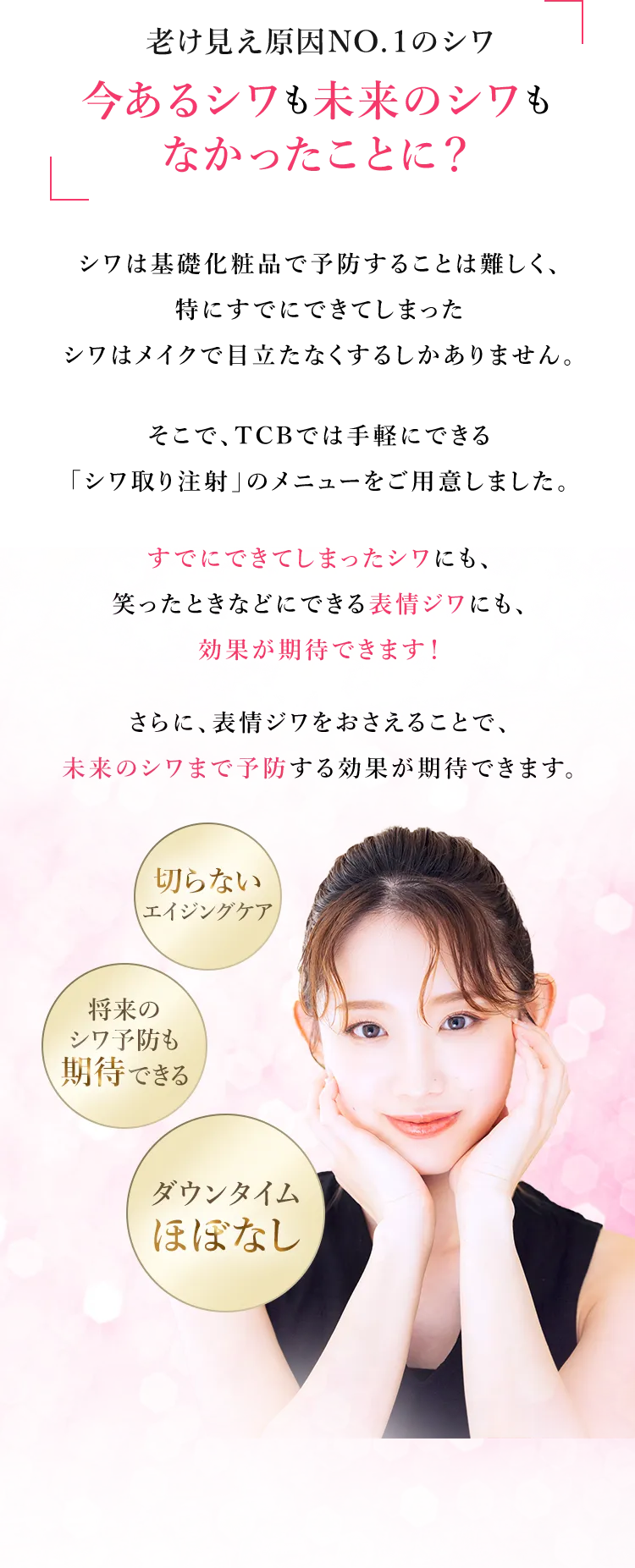 今あるシワも未来のシワもなかったことに