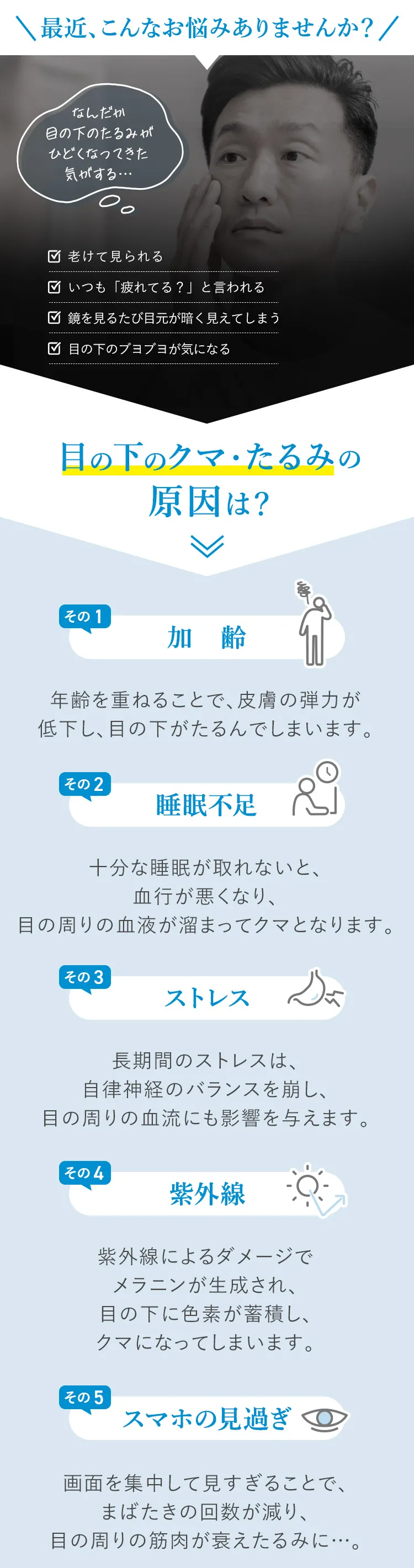 最近、こんなお悩みありませんか？
