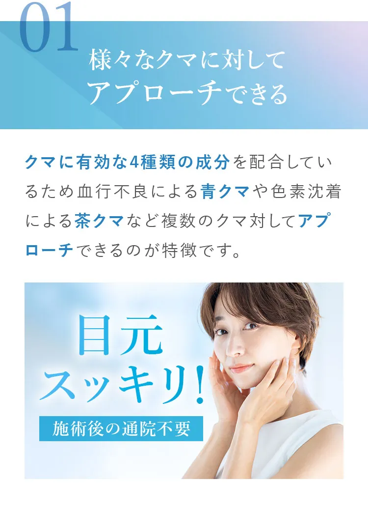 様々なクマに対してアプローチできる