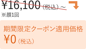 期間限定クーポン適用価格