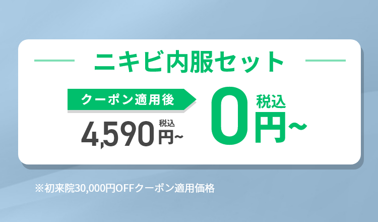 ニキビ内服セット｜期間限定お試しキャンペーン