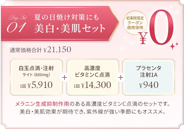 美白・美肌セット