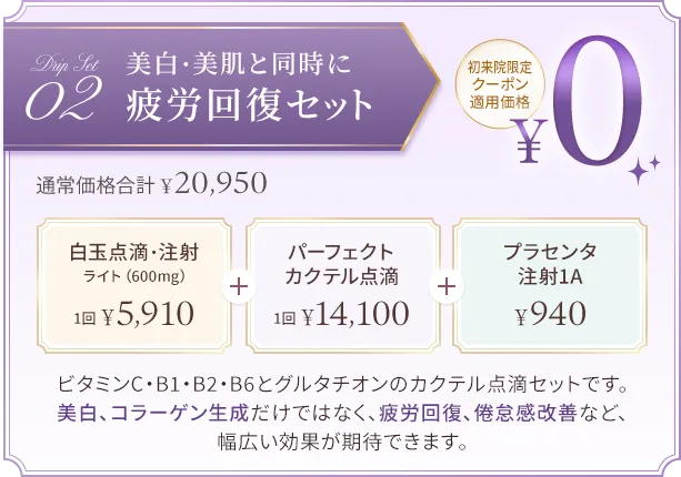 疲労回復セット