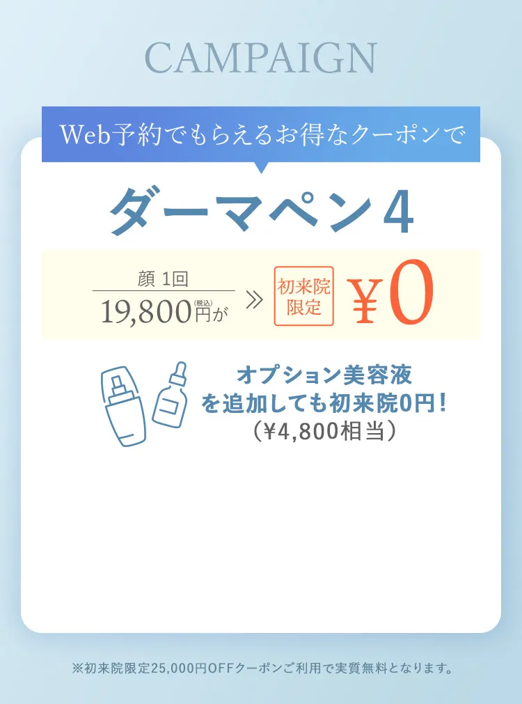 初めての！肌悩み卒業キャンペーン