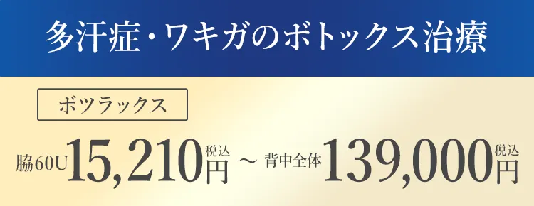 TCB式 ワキガ・多汗症解消注射